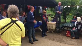 Uitbreiding complex volkstuinen Nesserlaan feestelijk geopend [upl. by Patricio]