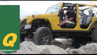 Hemi Jeep Wrangler JK Stuck on the rocks York PA 2014 [upl. by Asilav263]