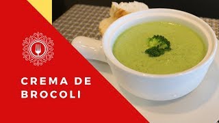 SOPA O CREMA DE BROCOLI  VickyRecetaFacil [upl. by Atsyrk]