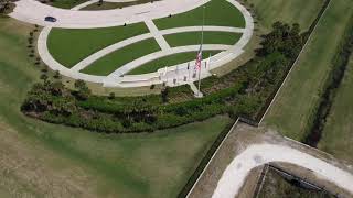 2021 04 14 Canaveral Natl Cemetery mp4 [upl. by Bari]