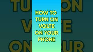 Turn ON VoLTE on Your Android Device  AUR TechTips [upl. by Gaw]