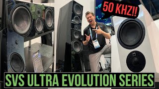 NEW SVS Ultra Evolution Series Makes Its Debut At CES 2024  FULL Walkthrough [upl. by Anneirda]