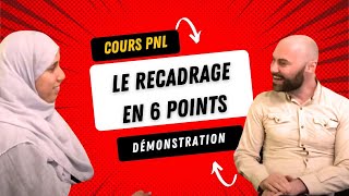 Cours PNL et Hypnose Le recadrage en 6 points démo [upl. by Obaza575]