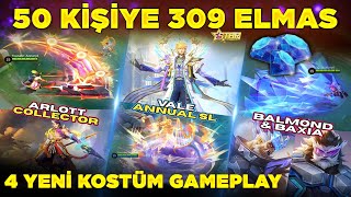 50 KİŞİYE 309 ELMAS amp 4 YENİ KOSTÜM GAMEPLAY  ARLOTT COLLECTOR VALE YILLIK STAR VE DAHASI [upl. by Adonis166]