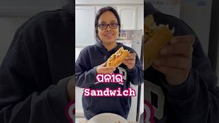 ପନିର ଟିକ୍କା ର SANDWICH 🥪 sandwich odiafoodtuber odiavlog [upl. by Aernda]