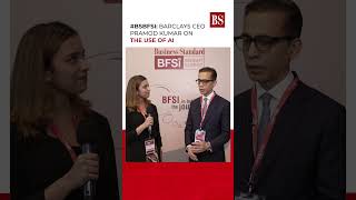 BSBFSI Barclays CEO Pramod Kumar on the use of AI artificialintelligence businessnews [upl. by Christoph]