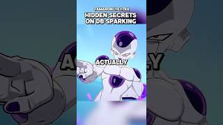 Hidden Secrets On Dragon Ball Sparking Zero That Will Shock You Part 5 shorts [upl. by Marsh477]