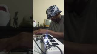 playing a bassline on the minibrute [upl. by Habas382]