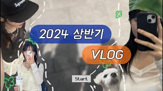 일상 VLOG 🍀  2024 상반기 결산  놀고 먹기만 하는 브이로그  다 놀았니 이제 취준해야지  귀엽네 스껄할래  보고 싶었던 사람들 만나기 [upl. by Rickey]