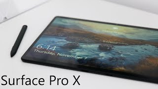 Surface Pro X Review  The Good and The Bad [upl. by Martinez339]