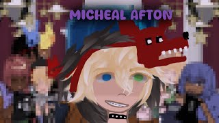 Micheal past classmates react to himlazinessart made by menoah x michealhope you enjoy [upl. by Lucier]