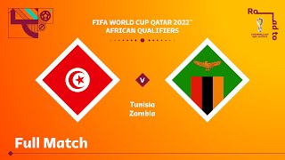 Tunisia v Zambia  FIFA World Cup Qatar 2022 Qualifier  Full Match [upl. by Sackman]