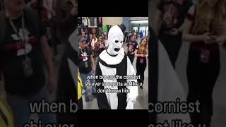 Art the Clown meme memes meme foryou shortsviral funny funnymemes fyp arttheclown [upl. by Cymbre]