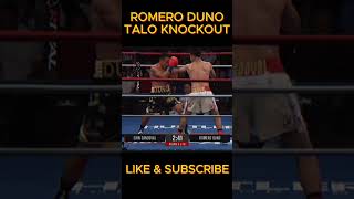 BREAKING DUNO BAGSAK SA BODYSHOT SAYANG TABLA SA SCORECARD romero duno vs cain sandoval shorts [upl. by Virg]