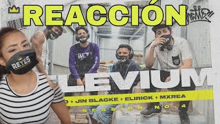 REACCIÓN Ghetto  Live Session 4  RELEVIUM ft Elirick Jin Blacke Mxrea  prod ChesaryBeats [upl. by Leyla]