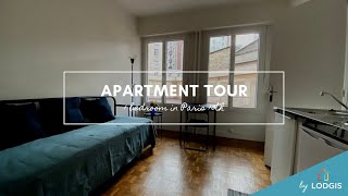 Apartment Tour  Furnished 18m2 in Paris – Ref  11323907 [upl. by Cal56]