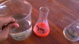 Chloride determination in water  Qualitative analysis  Analytical Chemistry [upl. by China]