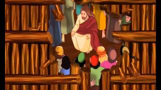 Bible stories for kids  Jesus heals the paralyzed man  Hindi Cartoon Animation [upl. by Emma]