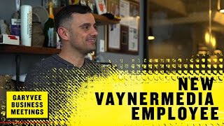 One on One Meeting with a New VaynerMedia Employee  GaryVee Business Meetings [upl. by Fielding]