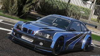 Fivem BMW M3 E46 GTR  Sport Car [upl. by Osmo558]