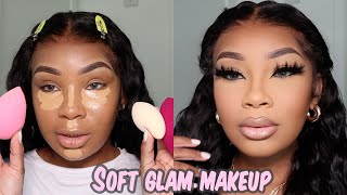 MY VERY DETAILED GOTO EVERYDAY MAKEUP ROUTINE  SOFT GLAM  AALIYAH JAY [upl. by Hgielhsa]