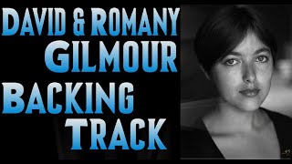 David and Romany Gilmour Backing Track  BETWEEN TWO POINTS  Key B Minor [upl. by Nnyre]