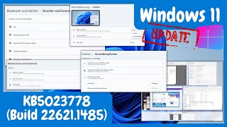 Windows 11 Neuerungen März 2023 KB5023778 Build 226211485 [upl. by Kcirdde545]