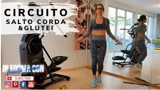 Circuito Salto con la Corda per Tonificare e Modellare i GLUTEI e bruciare calorie [upl. by Sheeb]