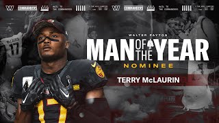 2023 Walter Payton Man of the Year Nominee Terry McLaurin  Washington Commanders  NFL [upl. by Arda]