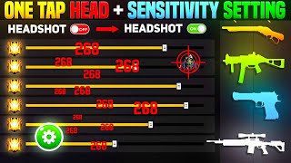 Free Fire Auto Headshot Trick 2024 Sensitivity  2gb 4gb 6gb Ram Headshot Sensitivity Setting [upl. by Ecnarret]