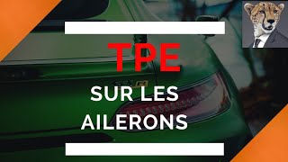 TPE sur les ailerons  Experience en soufflerie [upl. by Kra]