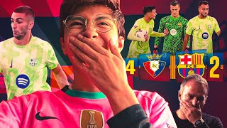 LA PRIMERA DERROTA DEL BARCELONA EN LIGA [upl. by Aleetha807]