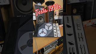 1970s Vintage TESLA Reel to Reel Mono Magnetophone Tesla B90 Angelicaaudio [upl. by Ekihc]