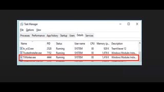 FIX TiWorkerexe High CPU Usage in Windows [upl. by Binnings]