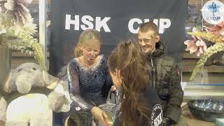 HSK Cup 2024  Junior K2 damer FS gr 1 [upl. by Ecyned]