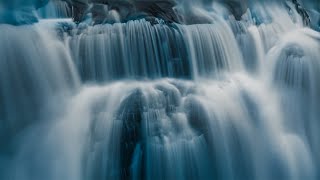 White Noise Waterfall Sounds for Sleeping  Time To Get Relaxed [upl. by Aniat]