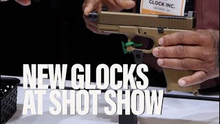 Glock debuted two new pistols at this years SHOT Show [upl. by Ecnadnac]