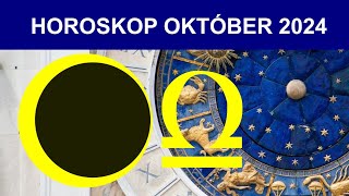 Horoskop október 2024  zatmenie Slnka vo Váhach [upl. by Bell]