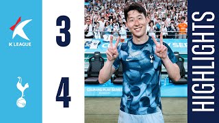 TEAM K LEAGUE 34 TOTTENHAM HOTSPUR  HIGHLIGHTS  SONNY SCORES DOUBLE IN SEOUL [upl. by Tugman]