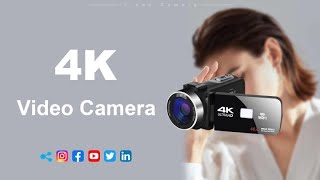 Unboxing review Video Camera Camcorder Full HD 1080P 30FPS 24 MP IR Night Vision Vlogging Recorder [upl. by Kleiman]