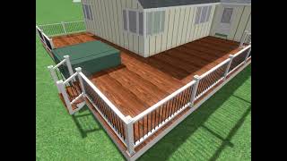 New Deck Uvision 3D Landscape creator [upl. by Gney]