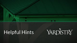 12 x 14 Yardistry Gazebo  Helpful Hints [upl. by Anelra]