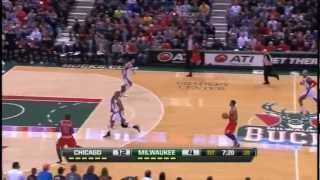 Derrick Rose vs Bucks 4212 [upl. by Akerehs]