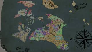 Imperator Rome Timelapse Chronicles of Omniluxia [upl. by Drus]