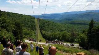 GNCC  Snowshoe 2017 Walker Fowler killing the powerline hill climb [upl. by Erme]