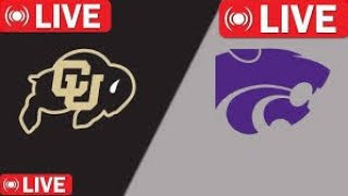 College Football Live Week 7 Colorado vs Kansas State LIVE HD NCAAF 2024 [upl. by Airekat]