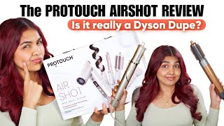 DYSON AIRWRAP DUPE 🤔 Reviewing the Protouch Airshot All in 1 Hair Multistyler [upl. by Rizan]