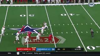 Greatest High School Football Finish North Shore wins 2018 6A Texas High School State Championship [upl. by Golightly]