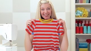 How to sew a Tshirt for kids and adults [upl. by Kieger]