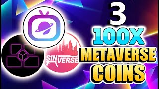 🔥 3 METAVERSE Projects To 100X FAST 🔥  GET IN QUICK  URGENT [upl. by Drahcir358]